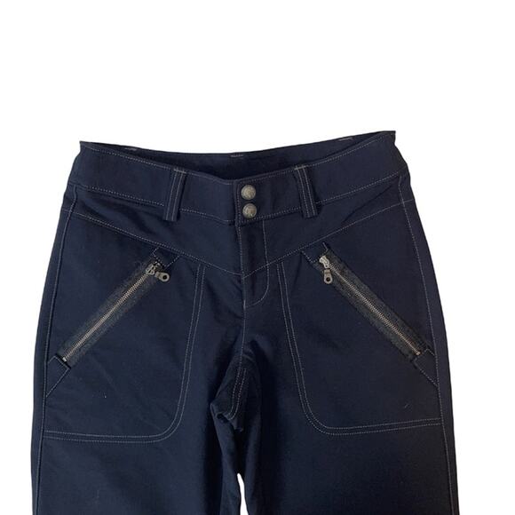 Athleta Wide Led Casual Pants Black Color Size 0 - Picture 4 of 9